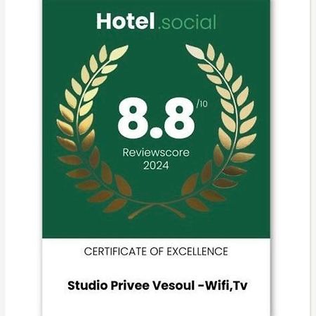 Studio Privee Vesoul -Wifi,Tv,Clim,Parking Gratuit ภายนอก รูปภาพ
